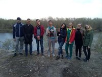 Студенты общежития № 4 очистили берег Барнаулки