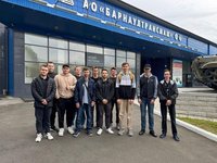 Студенты побывали на экскурсии на заводе «Барнаултрансмаш»
