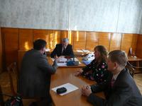 Встреча с администрацией Поспелихинского района