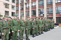 В АлтГТУ прошел праздничный парад, посвященный 68-ой годовщине Великой Победы