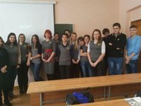 Встреча учащихся Алтайской академии гостеприимства с А.С. Захаровой