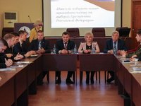 6 февраля в конференц-зале АлтГТУ прошёл круглый стол «Новеллы избирательного законодательства на выборах Президента Российской Федерации».