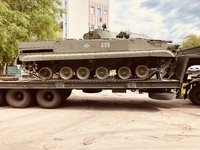 ГТРК «Алтай»: «В Барнаул доставили боевую машину пехоты»