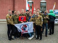 Отряд АлтГТУ «Прогресс» участвует в стройке «Санкт-Петербург — 2018»
