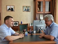 Ректоры АлтГТУ им. И.И. Ползунова и АГМУ обсудили возможности сотрудничества в рамках действующего соглашения между вузами
