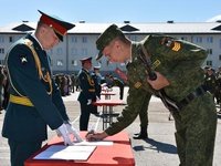 Студенты военной кафедры АлтГТУ приняли присягу