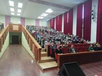 Встречи студентов, преподавателей и сотрудников с ректором А.М. Марковым