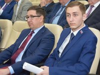 Студент АлтГТУ на отчете главы г.Барнаула