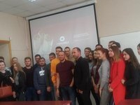 Студенты и преподаватели ИЭиУ встретились с директором Грильницы Максимом Тушковым