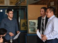 Преподаватель из Киргизии ведет занятия у студентов АлтГТУ