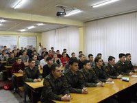 У студентов военного учебного центра АлтГТУ начались занятия