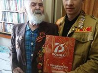 Студенты РИИ АлтГТУ поздравили ветеранов Великой Отечественной войны