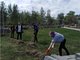 Студенческие отряды РИИ благоустроили сквер Победы в Рубцовске