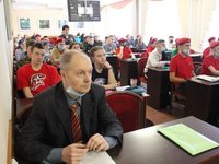 А.А. Соболев рассказал юнармейцам об АлтГТУ