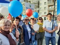 Первомайский митинг-шествие профсоюзов