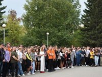 Студенты ИнБиоХим приняли участие в митинге, посвященном Дню солидарности в борьбе с терроризмом