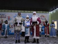 Студенты АлтГТУ приняли участие в Забеге Дедов Морозов