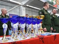 Чемпионат Воздушно-космических сил по военно-прикладному спорту проходит в манеже АлтГТУ