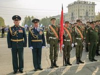 Студенты АлтГТУ приняли участие в Параде Победы