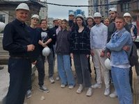 Студенты СТФ прошли учебную практику на строительных площадках города