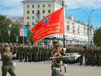 Студенты военного учебного центра АлтГТУ простятся со знаменем