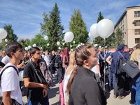 Студенты ИнБиоХим приняли участие в митинге, посвященном Дню солидарности в борьбе с терроризмом