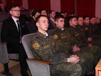 Торжественное мероприятие по случаю Дня защитника Отечества прошло в АлтГТУ