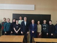 На кафедре МАПП прошла встреча студентов с заместителем руководителя Сибирского управления Ростехнадзора