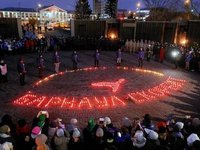 Студенты приняли участие в памятной акции