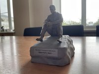 В АлтГТУ изготовили памятную статуэтку по случаю театрального фестиваля В АлтГТУ изготовили памятную статуэтку по случаю театрального фестиваля
