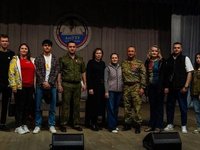 Студенты встретились с героями