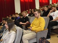 Для студентов провели занятие по гражданской обороне