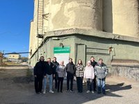 Для студентов ИнБиоХим провели занятие в ООО «Барнаульский элеватор»