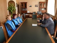 Волонтеры АлтГТУ рассказали ректору о своей деятельности