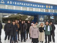Студенты АлтГТУ побывали на экскурсии «Вклад Барнаула в Великую Победу»