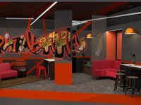 Студенты-архитекторы разработали бренд-зону «Грильницы» в АлтГТУ