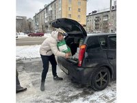 Студенты ИнБиоХим приняли участие в сборе гуманитарной помощи для бойцов СВО