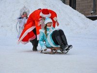 В изумрудном парке Барнаула пройдет забег Дедов Морозов