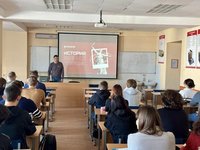 На СТФ прошла памятная лекция о подвиге Ленинграда от победителя конкурса «Знание.Лектор»