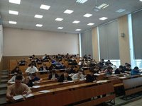 Школьники написали пробный экзамен по профильной математике Школьники написали пробный экзамен по профильной математике