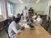 На кафедре ТХПЗ провели мастер-класс «Юный микробиолог»