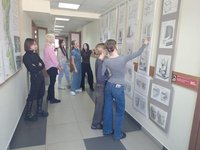 Абитуриенты ИнАрхДиз готовят выставку ко Дню открытых дверей