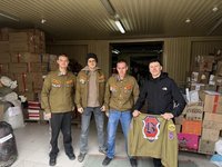 240 тонн добра и Победы: студенты СТФ загрузили гуманитарный конвой для бойцов и жителей западных регионов